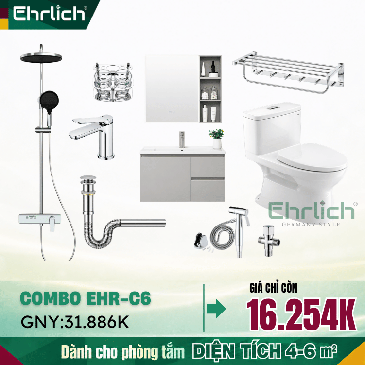 Combo Phòng Tắm EHR-C6