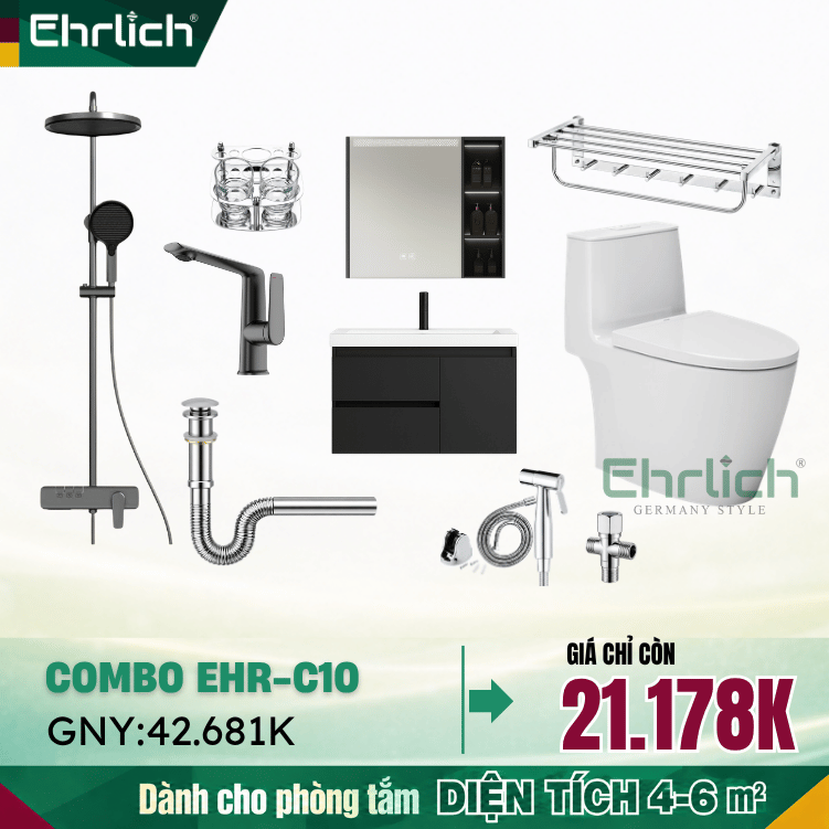 Combo Phòng Tắm EHR-C10