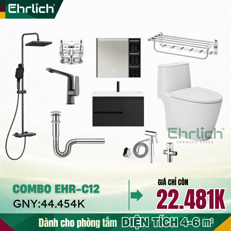 Combo Phòng Tắm EHR-C12