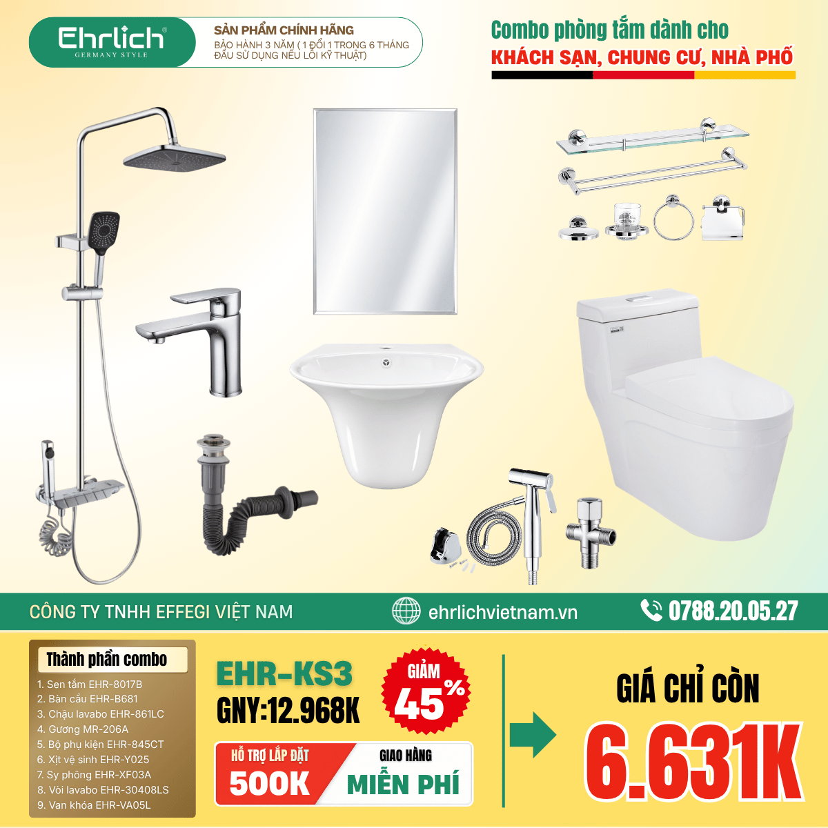 Combo EHR-KS3