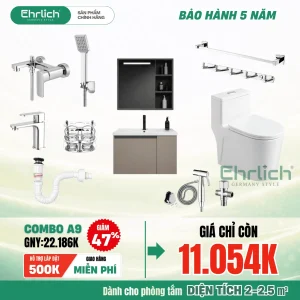 Combo thiết bị vệ sinh EHR-A9