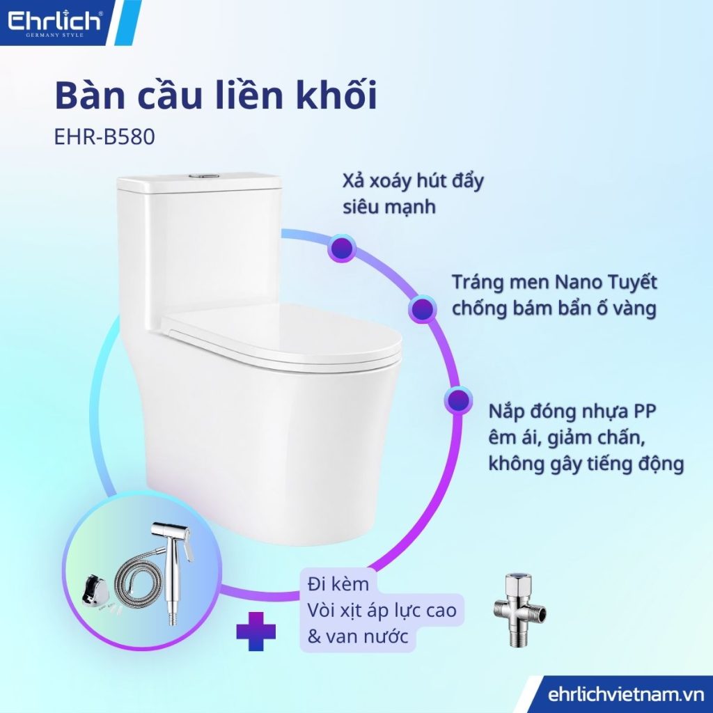 Combo thiết bị vệ sinh EHR-A6 (1)