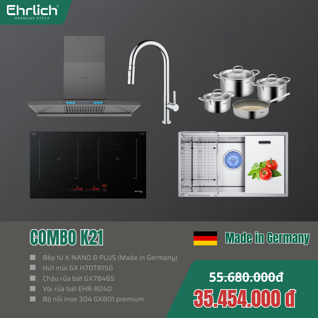 Combo Bếp EHR-K21