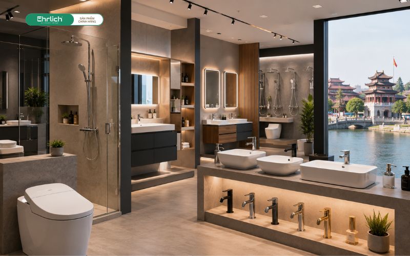 Mua thiết bị vệ sinh tại Bắc Ninh