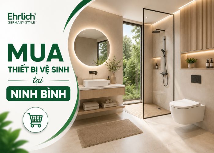 Mua thiết bị vệ sinh tại Ninh Bình nhập khẩu uy tín, chất lượng vượt trội