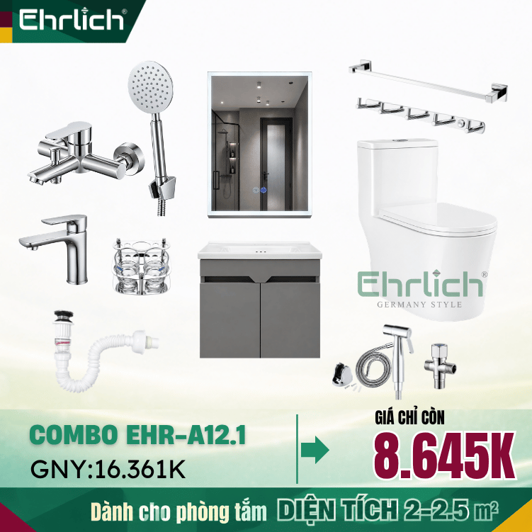 Combo Phòng Tắm EHR-A12.1
