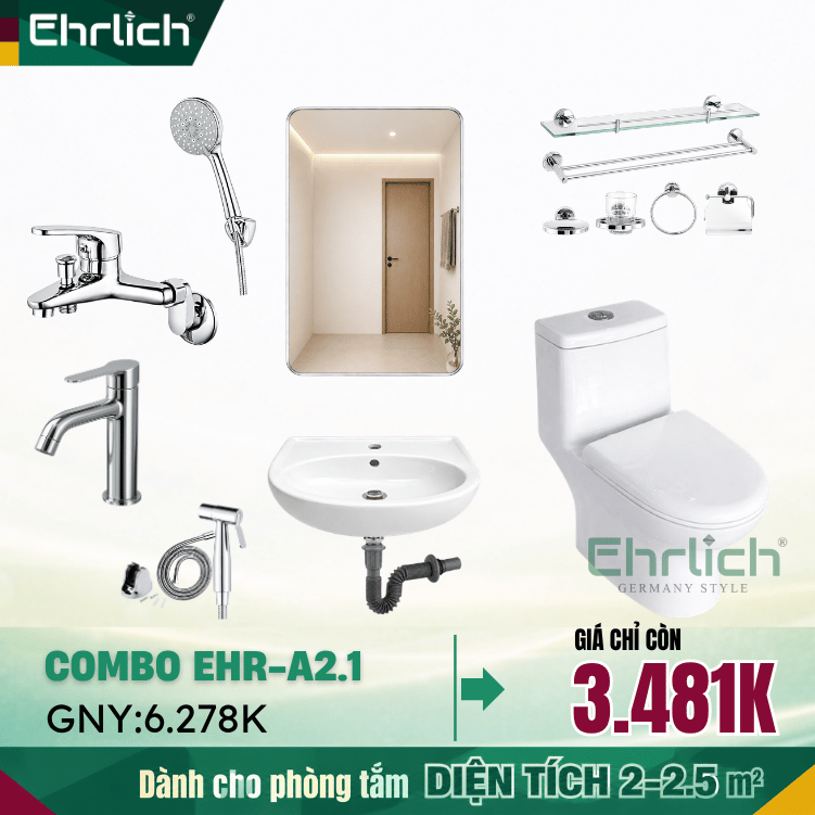 Combo Phòng Tắm EHR-A2.1