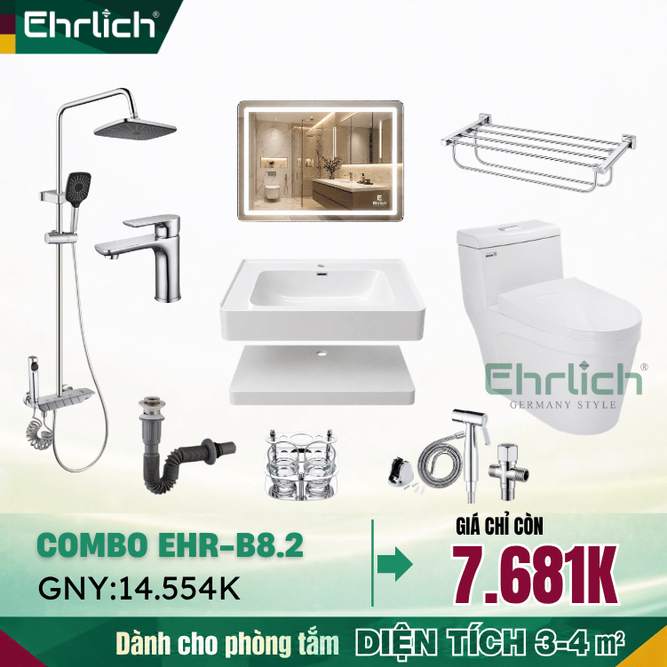 Combo Phòng Tắm EHR-B8.2