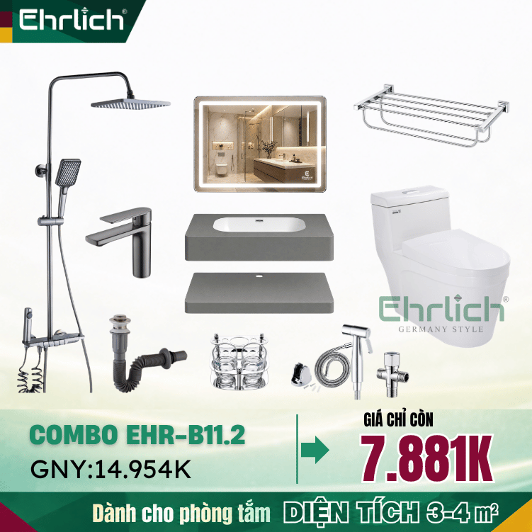 Combo Phòng Tắm EHR-B11.2