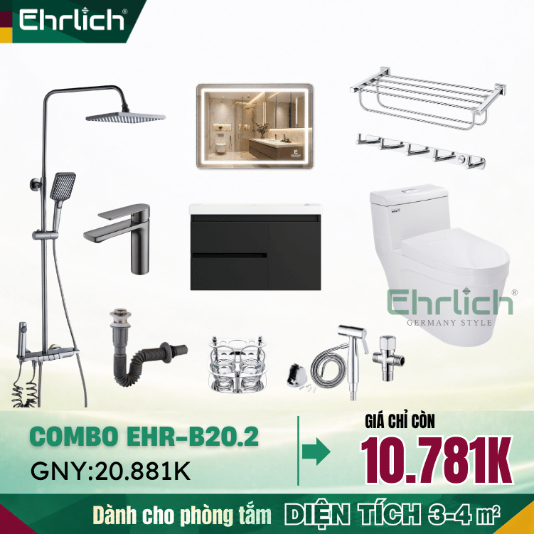 Combo Phòng Tắm EHR-B20.2