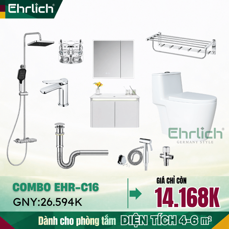 Combo Phòng Tắm EHR-C16