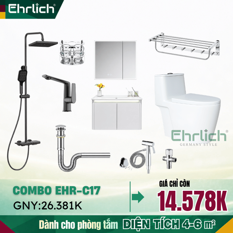Combo Phòng Tắm EHR-C17