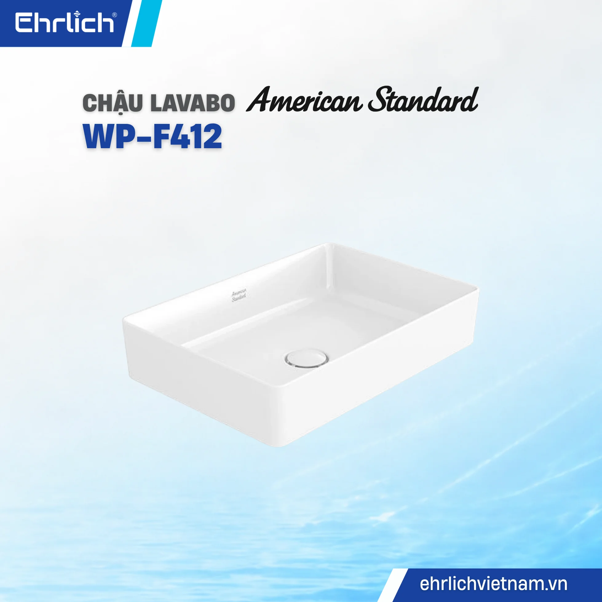 Chậu Rửa Đặt Bàn American Standard WP-F412