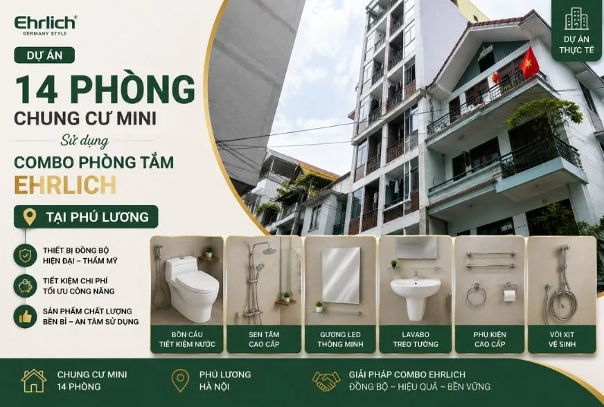 Dự án 14 phòng chung cư mini tại Phú Lương