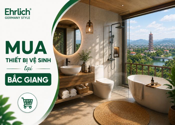 Mua thiết bị vệ sinh tại Bắc Giang ở đâu uy tín? Kinh nghiệm chọn combo tối ưu diện tích