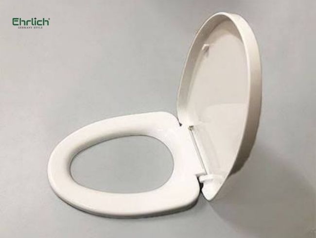 Cấu trúc nắp bồn cầu nắp rơi êm
