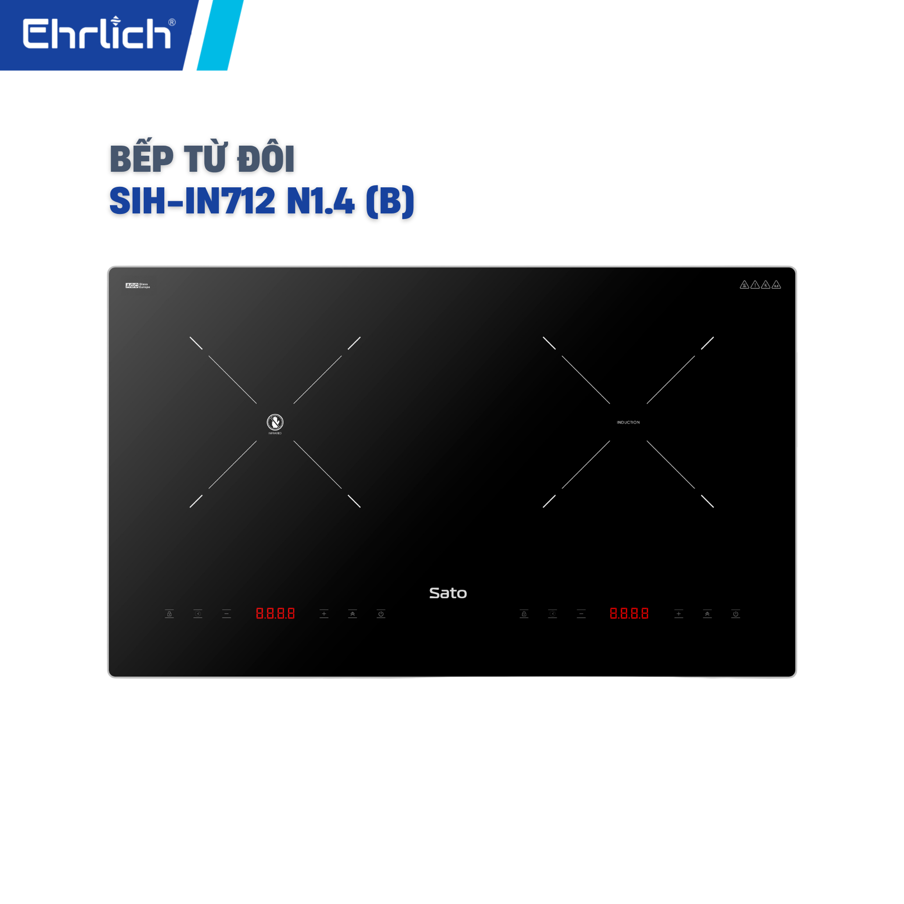 Bếp Điện Từ Hồng Ngoại SIH-IN712 N1.4 (B)