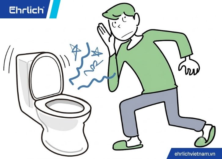 Bồn cầu xả nước kêu to (1)