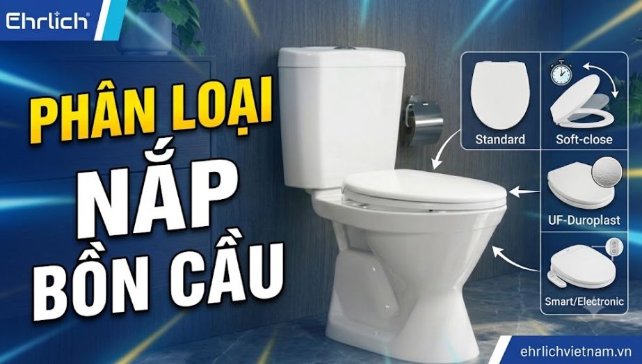 Phân loại các nắp bồn cầu, cách chọn và bảng giá mới nhất