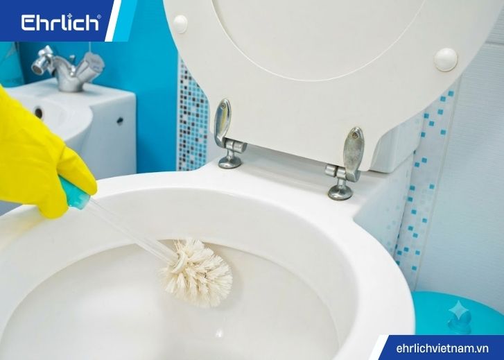 Cách khử mùi bồn cầu (1)
