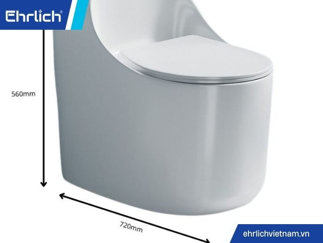 Kích thước bồn cầu (trứng)
