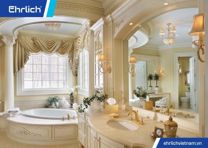 Mẫu phòng tắm đẹp biệt thự