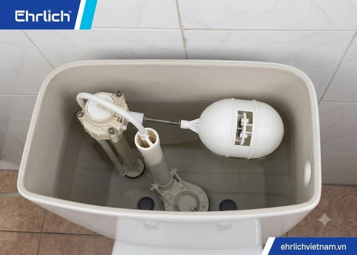 Nước vào bồn cầu chậm (1)