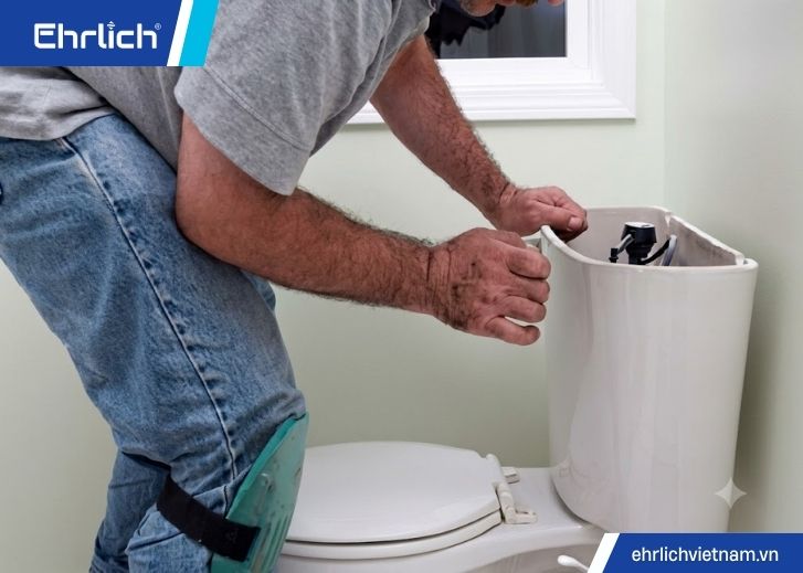 Nước vào bồn cầu chậm (4)