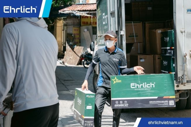 bàn giao thiết bị Ehrlich
