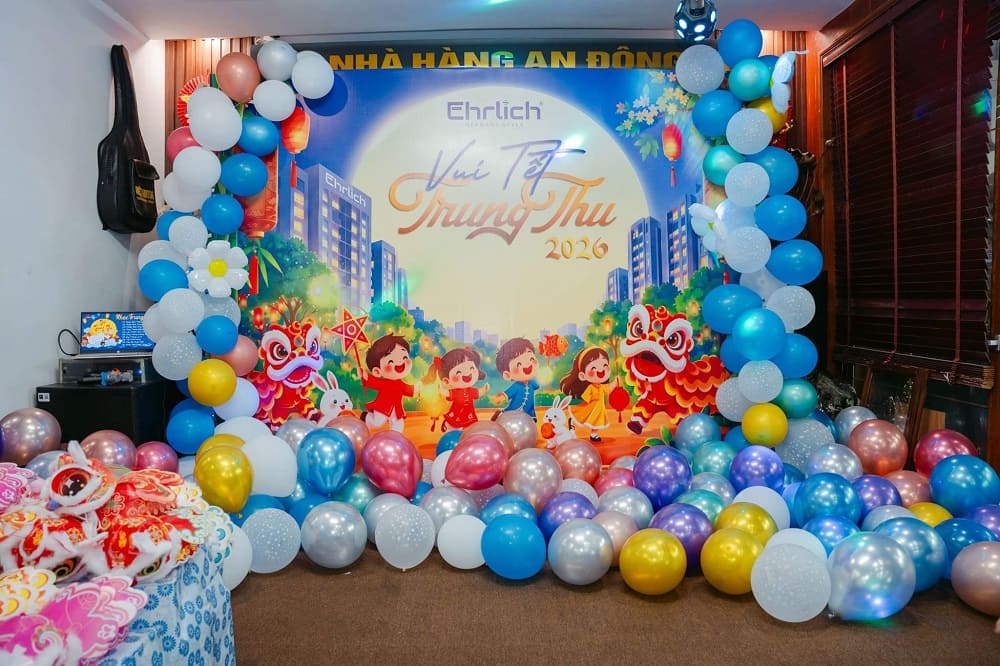 Đêm hội Trung thu Ehrlich 2026: Gắn kết yêu thương, nhân đôi niềm vui ngày đặc biệt