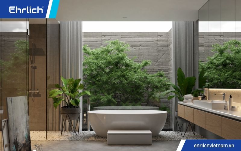 bố trí và chọn thiết bị cho phòng tắm master (3)