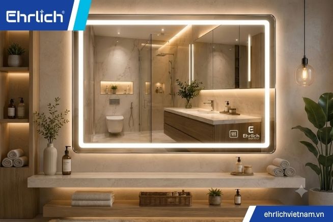 gương phòng tắm chống hơi nước (2)