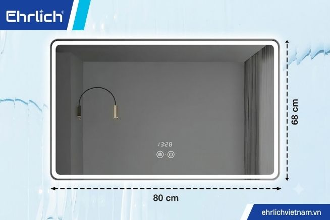 kích thước gương nhà tắm (3)/ chữ nhật 
